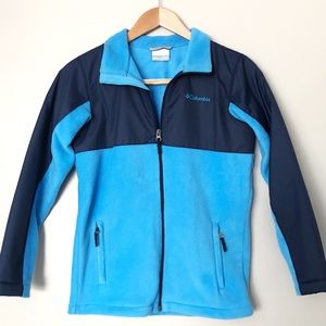 Columbia Blue Fleece Jacket